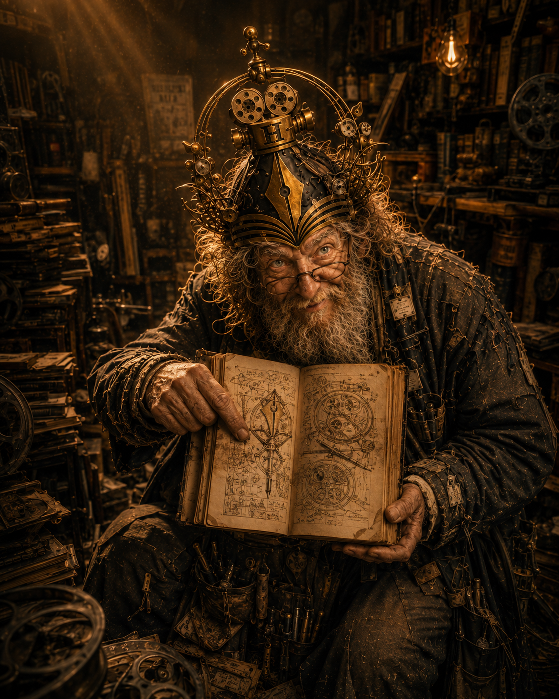L’Archiviste présente une invitation