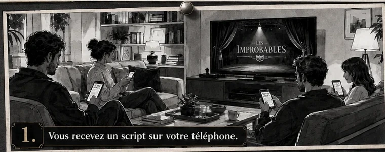 Étape 1 — Vous recevez un script sur votre téléphone